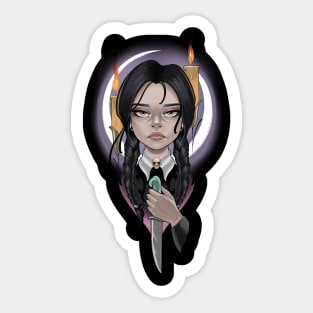 Wednesday Addams Sticker